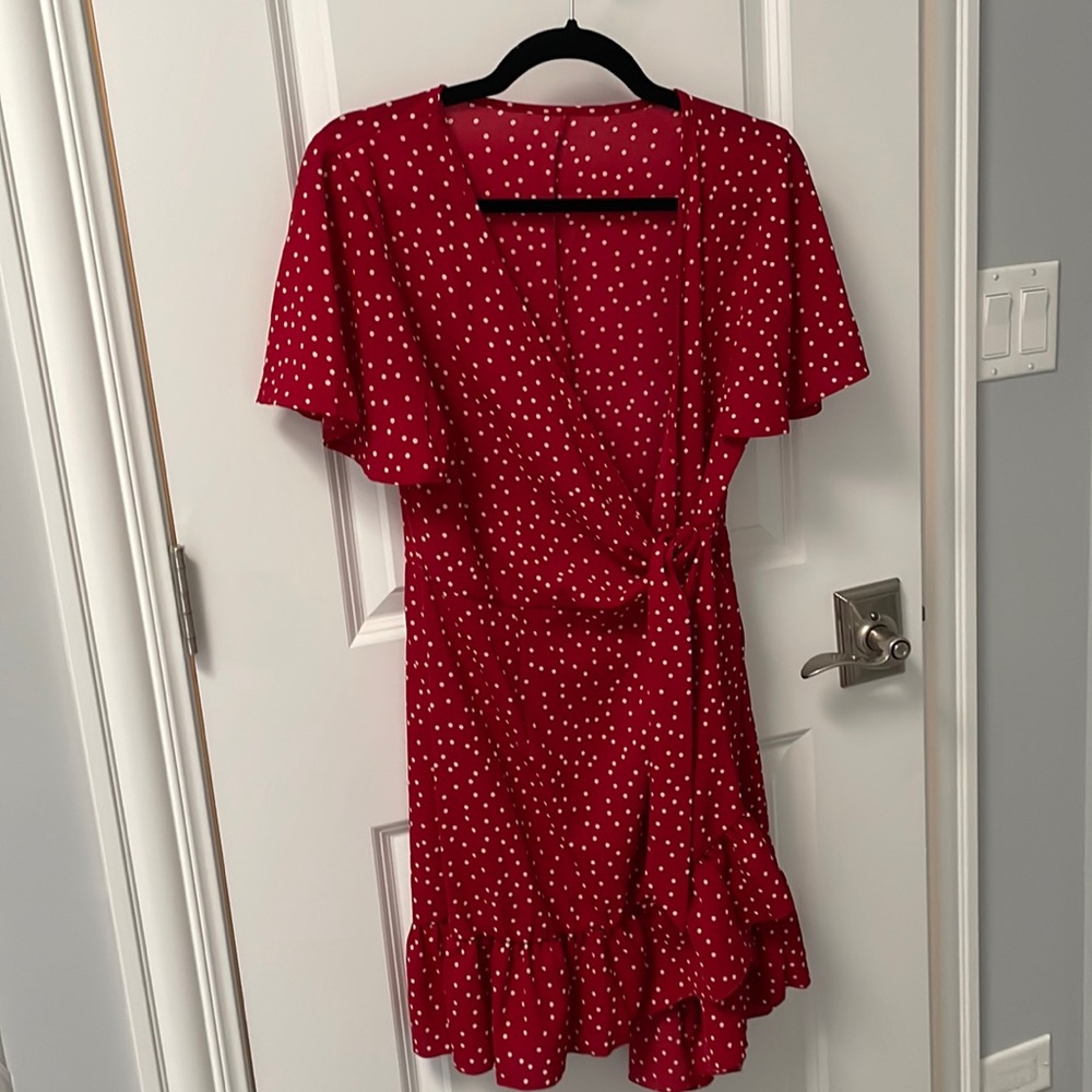 Polka dot summer dress